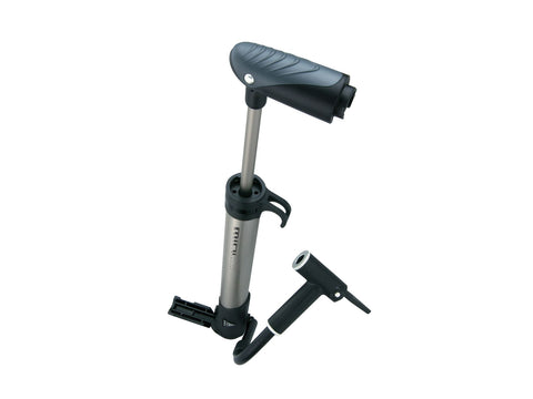 Topeak Mini Morph Mini Pump - 160psi Silver/Black