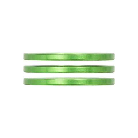 Industry Nine iRiX Headset Spacer 1-1/8 Height: 2.5mm Aluminum Lime 3pcs