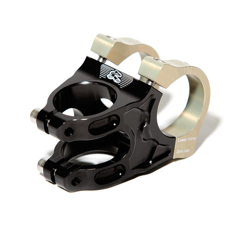 Renthal Apex Stem - 40mm 31.8 Clamp +/-6 1 1/8" Aluminum Black/Gold