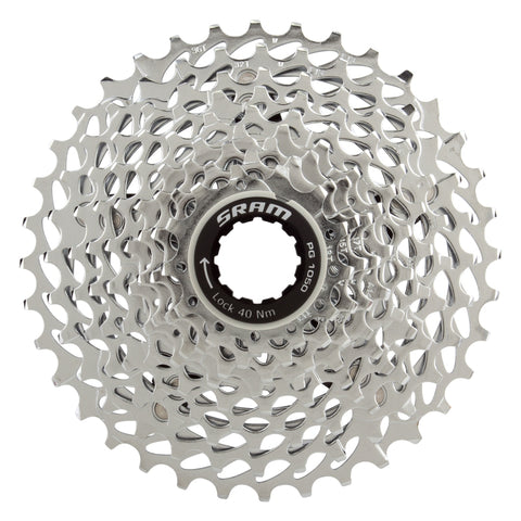 SRAM PG-1050 Cassette - 10 Speed 11-36t Silver
