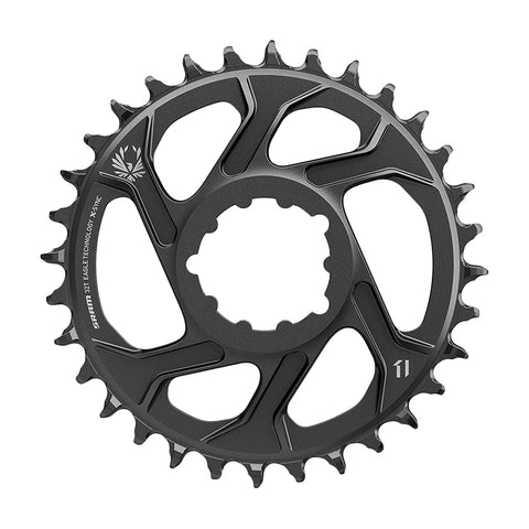 SRAM X-Sync 2 Eagle Direct Mount Chainring - 34 Tooth 3mm Boost Offset 12-Speed BLK