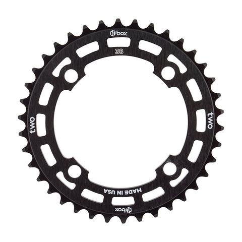 BOX Cosine Chainring 104BCD x 38t - Black