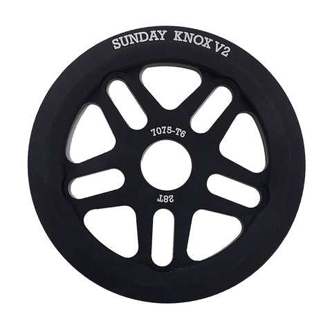 Sunday Knox V2 Sprocket - 28t Black
