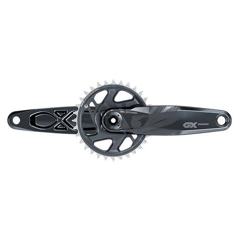 SRAM GX Eagle Fat Bike Crankset - 175mm 12-Speed 30t Direct Mount DUB Spindle Interface For 190mm Rear Spacing Lunar