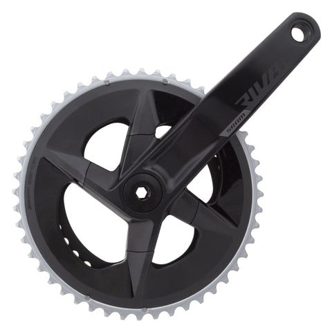 SRAM Rival AXS Crankset - 175mm 12-Speed 48/35t 107 BCD DUB Spindle Interface BLK D1