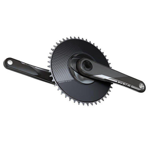 SRAM Red 1 AXS Crankset Speed: 12 Spindle: 28.99mm BCD: Direct Mount 50 DUB 165mm Black Road