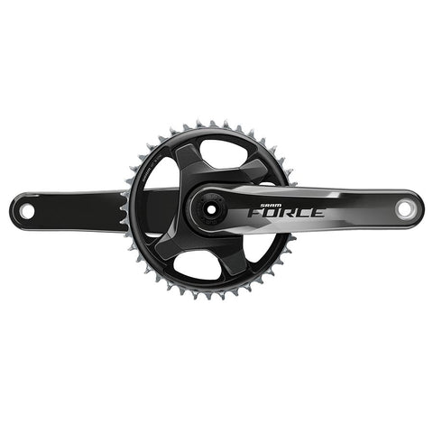 SRAM Force 1 AXS DM Crankset Speed: 12 Spindle: 28.99mm BCD: Direct Mount 40 DUB 175mm Black Road
