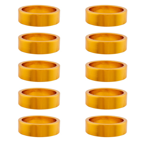 Origin8 Alloy Headset Spacers SHIS Spacer 1-1/8` x 10mm Gold 10 to a bag Alloy