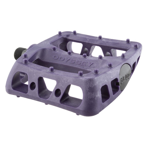 Odyssey Twisted PC Pedals - Platform Composite/Plastic 9/16" Midnight Purple