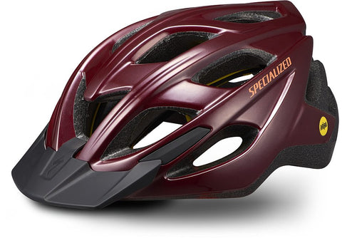 Specialized chamonix mips helmet gloss maroon med/lg
