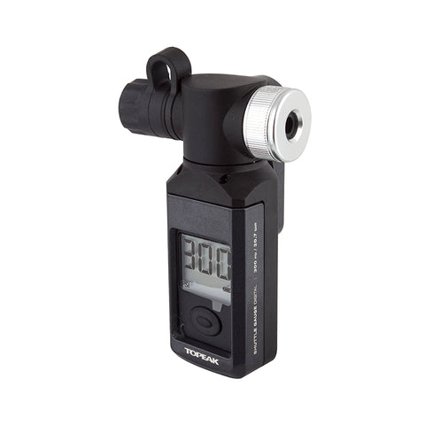 Topeak Shuttle Gauge Digital: Black/Silver