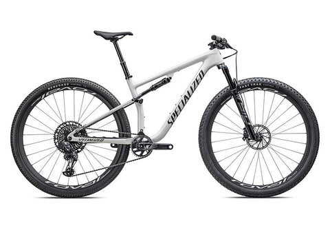 2023 Specialized epic pro bike gloss dune white granite over dove grey / metallic obsidian xl
