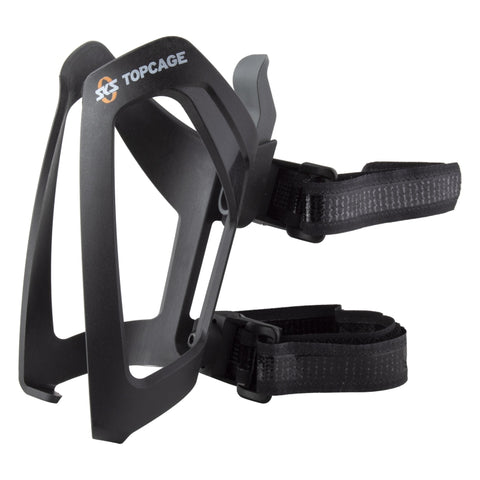 SKS Anywhere Mount Topcage Water Bottle Cage - Strap-On Black