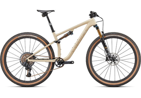 2022 Specialized epic evo S-Works bike gloss sand / satin red gold tint l