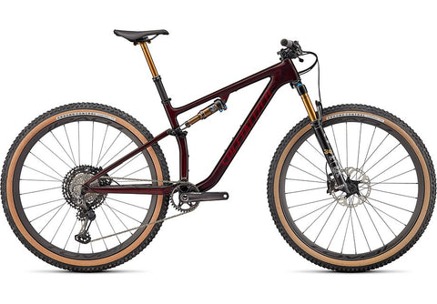 2022 Specialized epic evo pro bike gloss red onyx / red tint over carbon m
