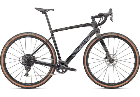 2022 Specialized diverge sport carbon bike gloss smoke/black/transparent/chrome/wild 58