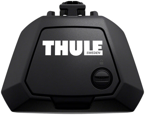 Thule Evo Raised Rail Foot Pack -  Black Pack of 4