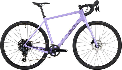 Salsa Warbird C Rival GX Eagle AXS Bike - 700c Carbon Lilac 52.5cm