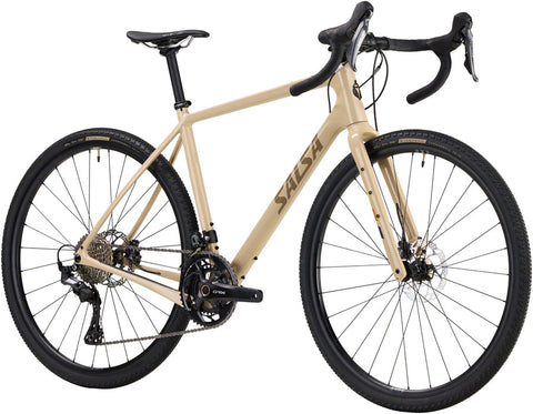Salsa Warbird C GRX 820 2x12 Bike - 700c Carbon Tan 54.5cm