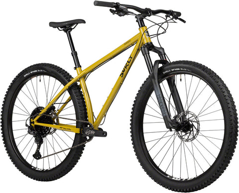 Surly Krampus Front Suspension Bike - 29" Steel Nose Drip Curry Large