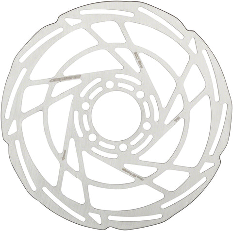 Jagwire Sport SR1 Disc Brake Rotor - 160mm 6-Bolt Silver