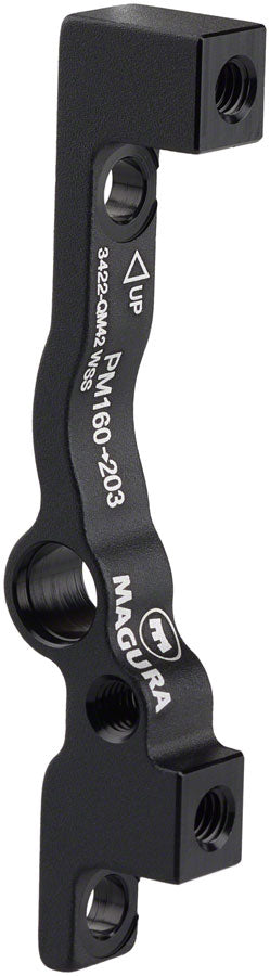 Magura QM 42 ABS Wheel Speed Sensor Disc Brake Adaptor - 160mm Mount to 203mm Rotor Post Mount
