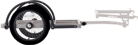 Surly Ted Trailer: Short Bed 16" Wheels Gray