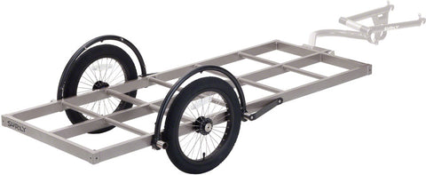 Surly Bill Trailer: Long Bed 16" Wheels Gray