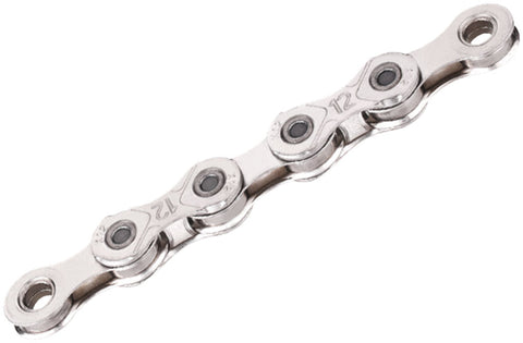 KMC X12 Waxed Chain - 12-Speed 126 Links Silver