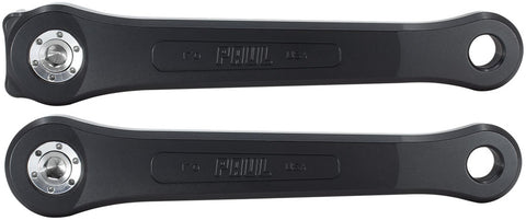 Paul Component Engineering 100% Pure Paul Crankset - 175mm Square Taper JIS Spindle Interface 3-Bolt Type Chainring Mount BLK