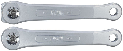 Paul Component Engineering 100% Pure Paul Crankset - 170mm Square Taper JIS Spindle Interface 3-Bolt Type Chainring Mount Silver