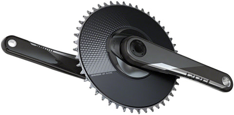 SRAM RED 1 AXS Crankset - 165mm 12-Speed 48t Direct Mount DUB Spindle Interface Natural Carbon D1