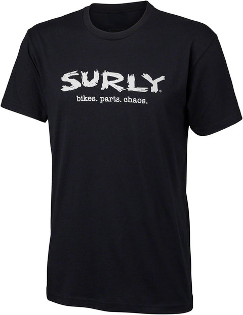 Surly Famous Last Words Short Sleeve T-Shirt - Unisex Black Small