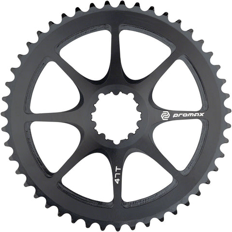 Promax Direct Mount 47t Chainring Black