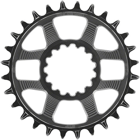 e*thirteen Helix R Chainring - 28t 11/12-Speed 52/55mm Flip Flop CL 3.5mm Offset e*thirteen DM BLK