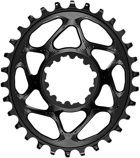 absoluteBLACK Oval Narrow-Wide Direct Mount Chainring - 30t SRAM 3-Bolt Direct Mount 6mm Offset BLK