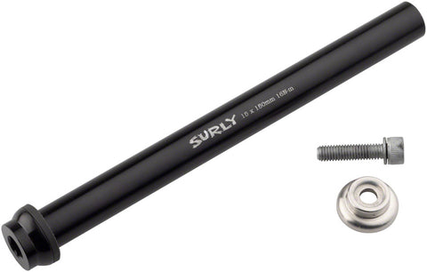 Surly Front Thru-Axle - 15x150 mm Chromoly Black