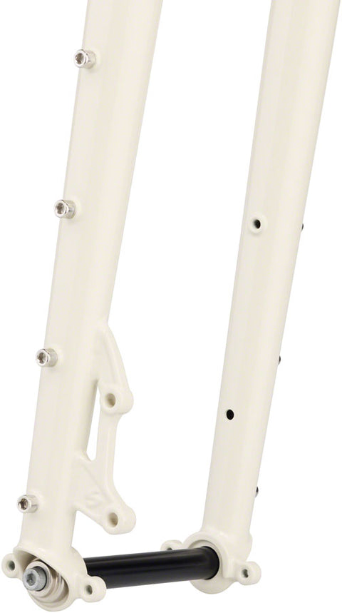 Surly Dinner Fork - 27.5" 15x110mm Thru-Axle 1-1/8" Straight Steerer 485mm Axle To Crown Steel Snow Mold