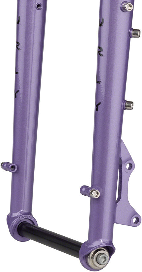 Surly Ice Cream Truck Fork - 26" 15x150mm Thru-Axle 1-1/8" Straight Steerer Steel Taro Milk Tea