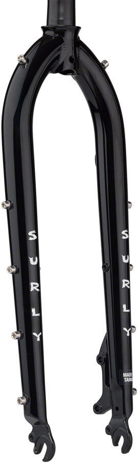 Surly Cocktail Fork - 420mm 29/27.5" QR x 100mm 1-1/8" Straight Steerer BLK
