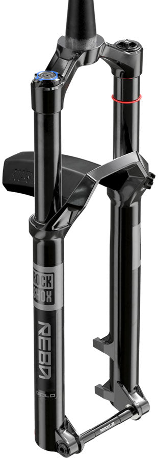 RockShox Reba Gold Isolator RL Suspension Fork - 29" 120 mm 15 x 110 mm 44 mm Offset Gloss BLK 3P Remote B1