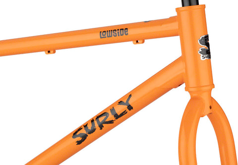 Surly Lowside Frameset - 27.5" Steel Dream Tangerine Small