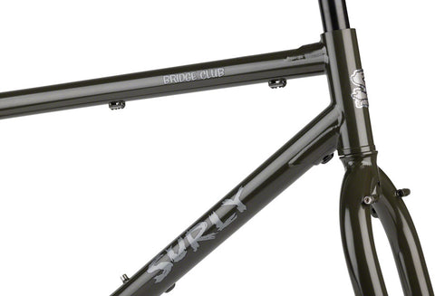 Surly Bridge Club Frameset - 27.5"/700c Steel Majestic Moss X-Small