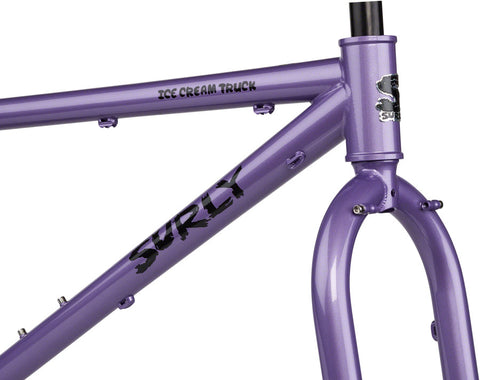 Surly Ice Cream Truck Frameset - 26" Steel Taro Milk Tea Small