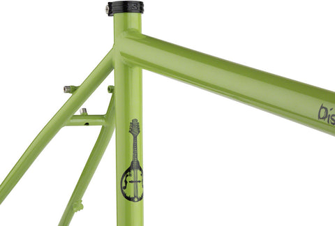 Surly Disc Trucker Frameset - 700c Steel Pea Lime Soup 62cm