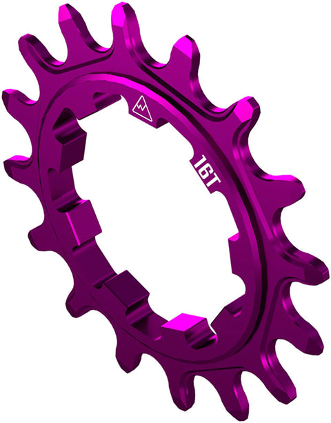 Wheels Manufacturing SOLO-SPEED Cog - 16t Fits SOLO-SPLINE SOLO-XD kits Purple