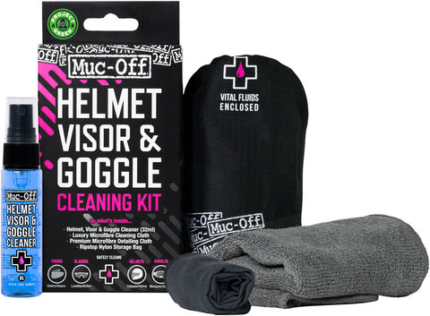 Muc-Off Visor/Lens/ Goggle Cleaning Kit (Version 2)