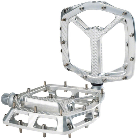 Hope F22 Pedals - Platform Aluminum 9/16" Silver