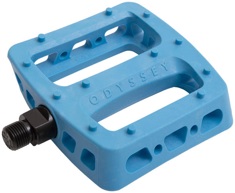 Odyssey Twisted Pro PC Pedals - Platform Composite/Plastic 9/16" Ocean Blue