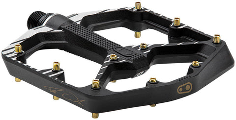 Crankbrothers Stamp 7 Fabio Wibmer Signature Edition Pedals - Platform Aluminum 9/16" BLK Large